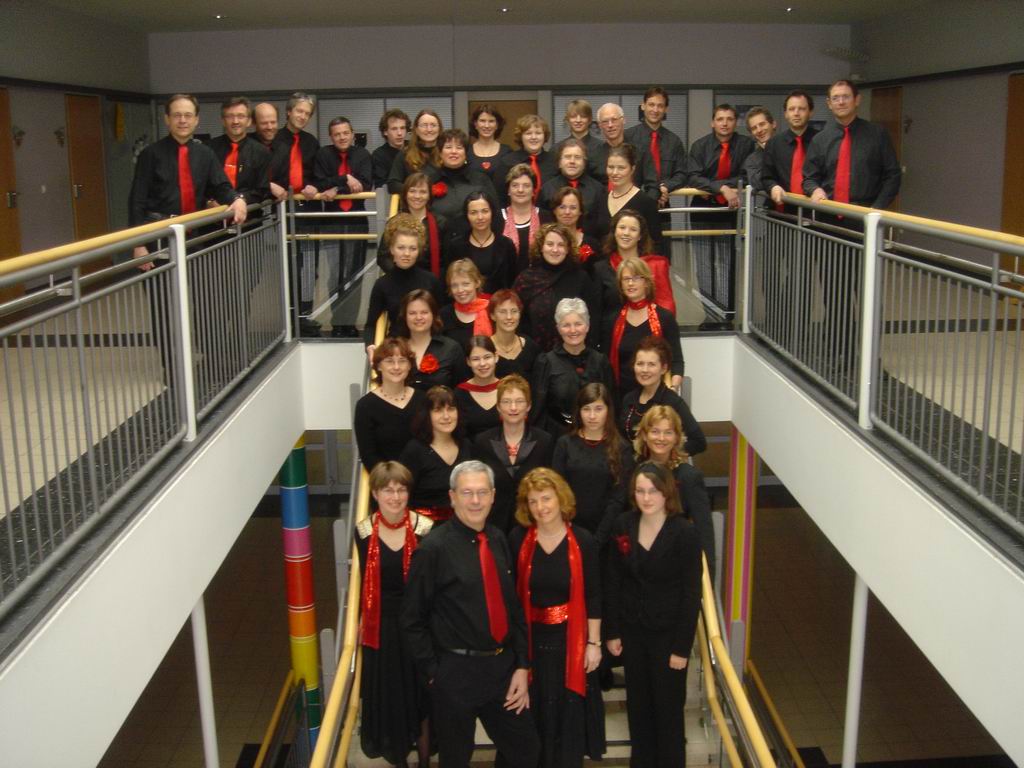 fast alle Chormitglieder am 4. M&auml;rz 2006
