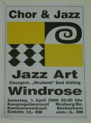 Konzertplakat